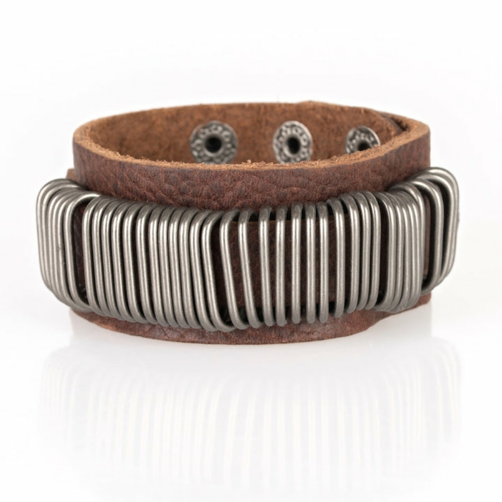 BOONDOCK BANDIT" BROWN URBAN BRACELET UNISEX